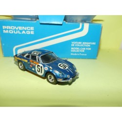 RENAULT A110 N°51 LE MANS 1968 KIT PROVENCE MOULAGE 1:43 Abd