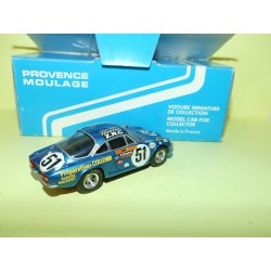 RENAULT A110 NÂ°51 LE MANS 1968 KIT PROVENCE MOULAGE 1:43 Abd