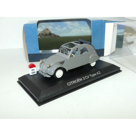 CITROEN 2CV TYPE AZ Gris ATLAS 1:43 collection de mon père