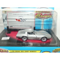 CHEVROLET CORCETTE C5 1978 Gris COFFRET ROAD CHAMPS 1:43