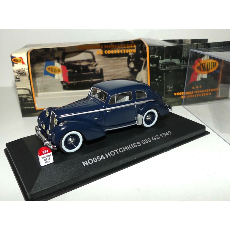 HOTCHKISS 686 GS 1949 Bleu NOSTALGIE NO054 1:43