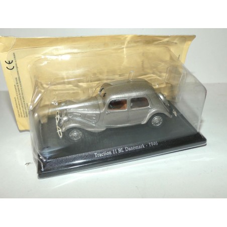CITROEN TRACTION 11 BL DANEMARK 1946 Gris UNIVERSAL HOBBIES 1:43 blister