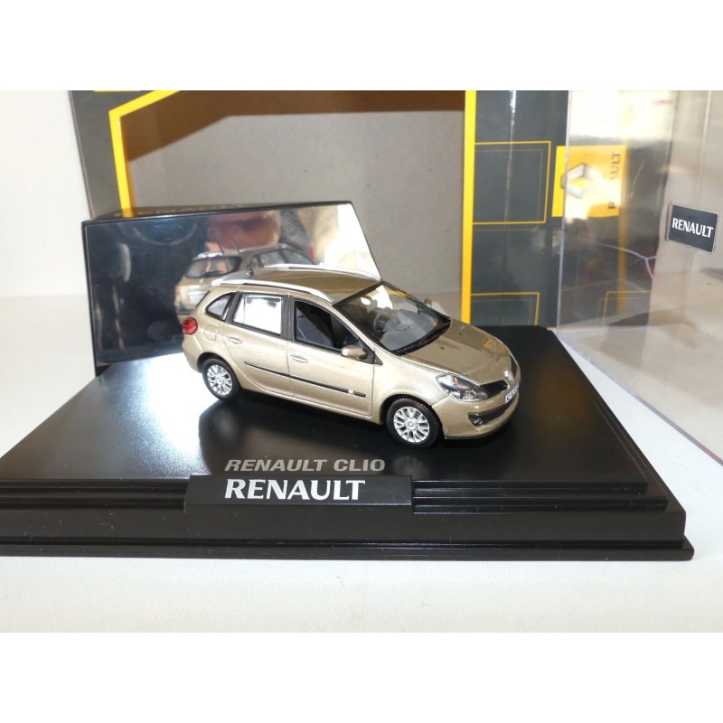 RENAULT CLIO III Phase 1 ESTATE Beige CendrÃ© NOREV 1:43