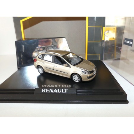 RENAULT CLIO III Phase 1 ESTATE Beige CendrÃ© NOREV 1:43