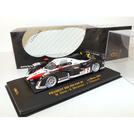 PEUGEOT 908 NÂ°7 LE MANS 2007 IXO LMM113 1:43 Abd