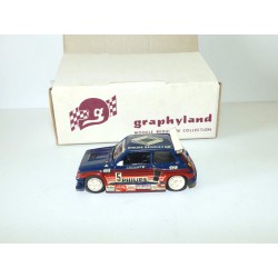RENAULT 5 TURBO PRODUCTION 1986 BOUSQUET KIT Monté GRAPHYLAND 1:43 