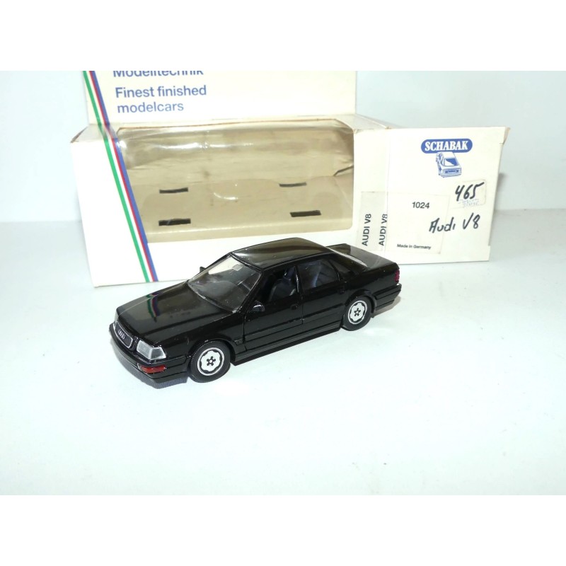 AUDI V8 Noir SCHABAK 1:43