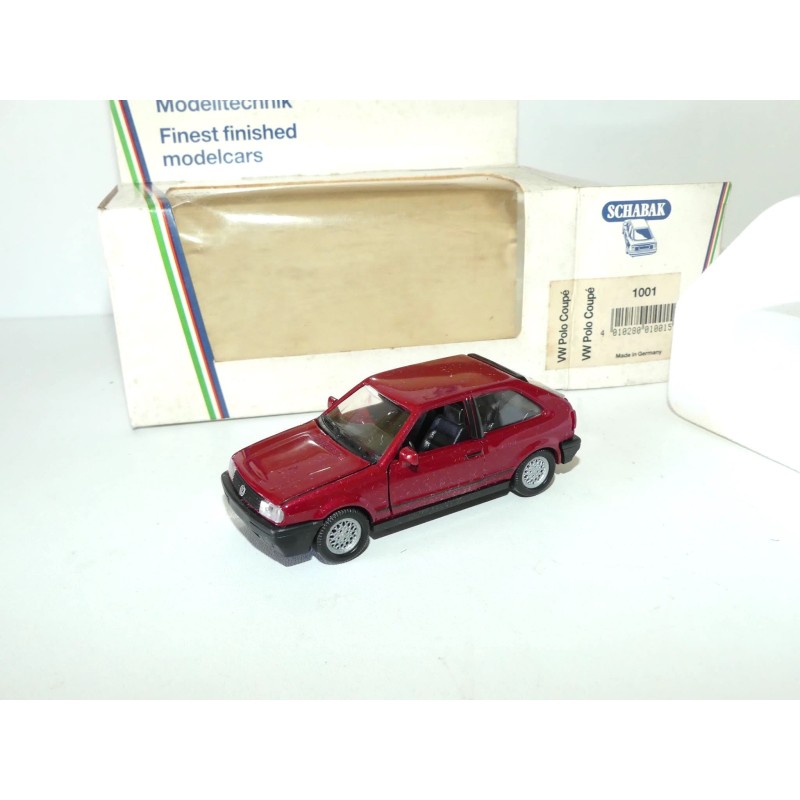 VW POLO II Phase 2 COUPE Rouge SCHABAK 1:43