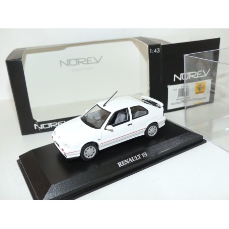 RENAULT 19 16S Blanc NOREV 1:43