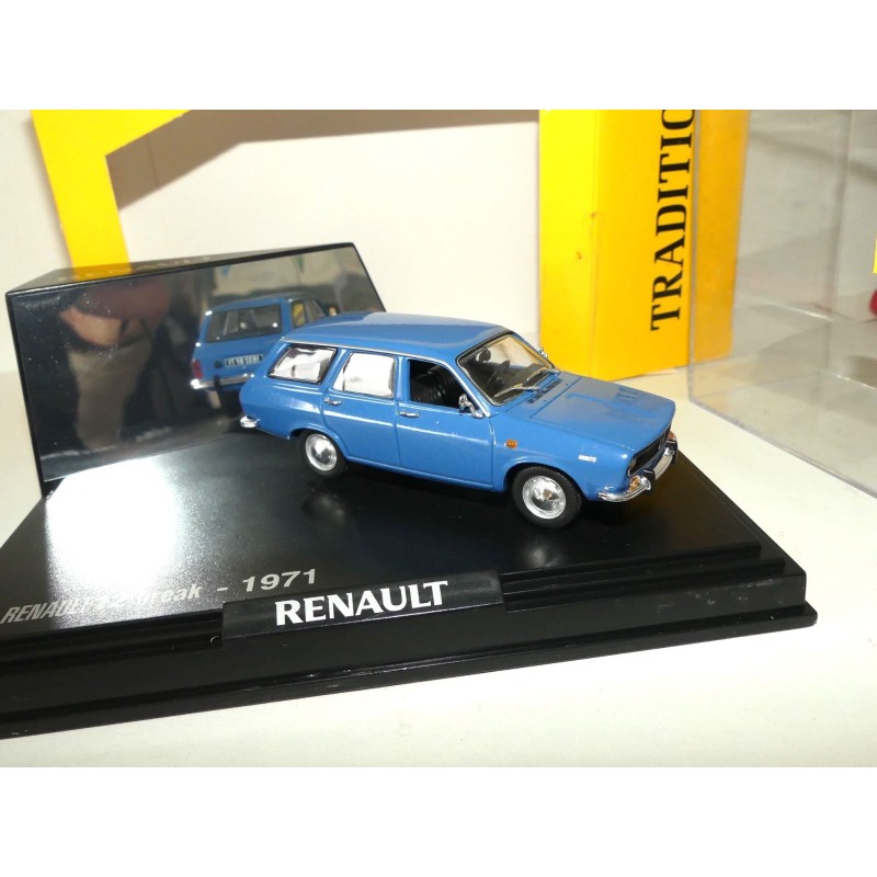 RENAULT 12 BREAK 1971 Bleu NOREV 1:43