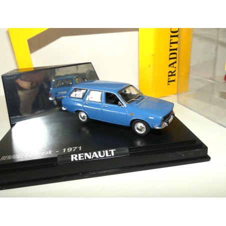 RENAULT 12 BREAK 1971 Bleu NOREV 1:43