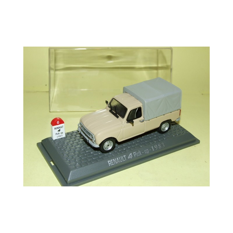 RENAULT 4 L PICK UP BachÃ© 1983 UNIVERSAL HOBBIES 1:43  M6 Interaction