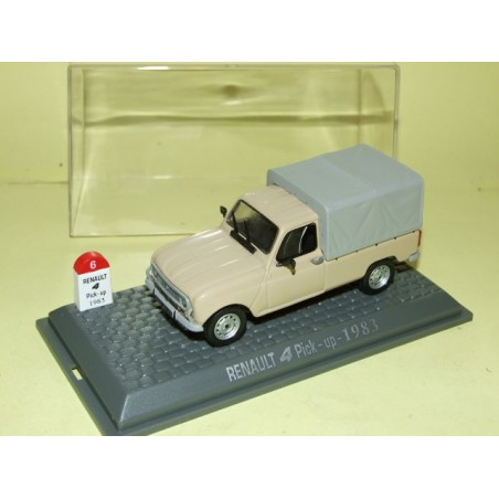 RENAULT 4 L PICK UP BachÃ© 1983 UNIVERSAL HOBBIES 1:43  M6 Interaction