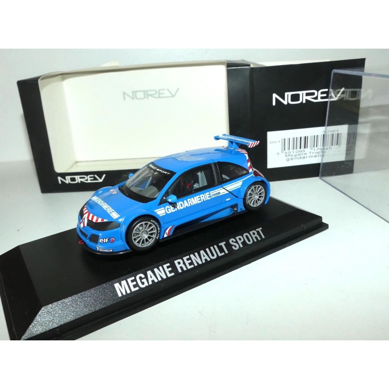 RENAULT MEGANE II TROPHY GENDARMERIE NOREV 1:43