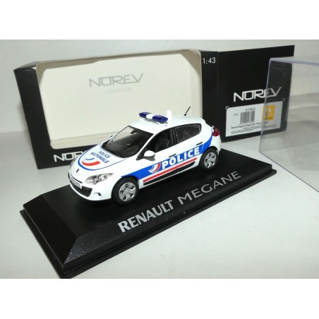RENAULT MEGANE ESTATE III POLICE NOREV 1:43