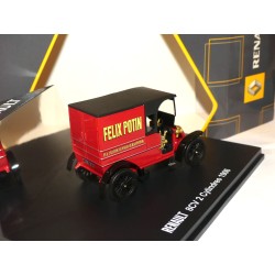 RENAULT 8 CV 2 CYLINDRES 1906 FELIX POTIN IXO 1:43