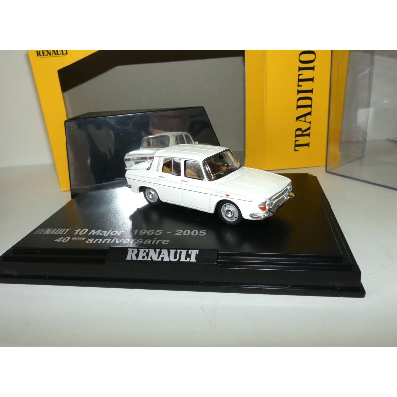 RENAULT 10 MAJOR Blanc 40ème anniversaire NOREV 1:43