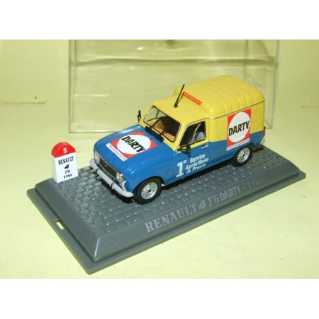 RENAULT 4 F6 DARTY 1986 UNIVERSAL HOBBIES 1:43  M6 Interaction