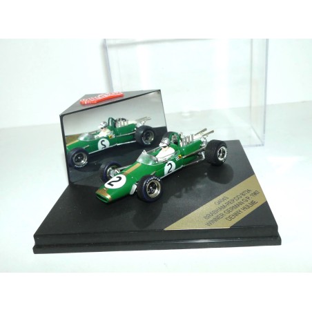 BRABHAM REPCO BT24 GP D'ALLEMAGNE 1967 D. HULME QUARTZO 4043 1:43