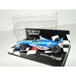 BENETTON PLAYLIFE B198 A. WURZ MINICHAMPS 1:43