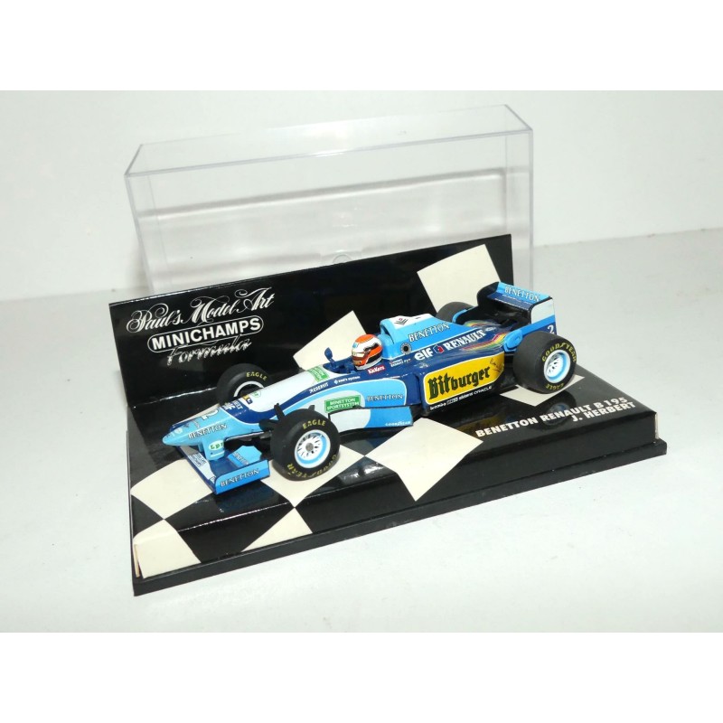 BENETTON RENAULT B195 GP 1995 J. HERBERT MINICHAMPS 1:43