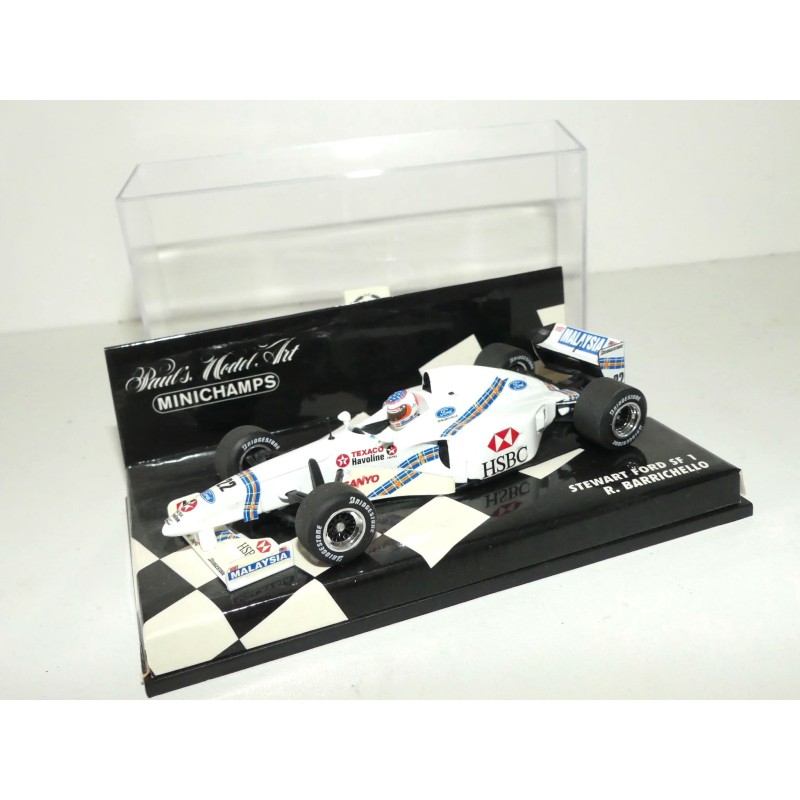 STEWART FORD SF-1 GP 1997 R. BARRICHELLO MINICHAMPS 1:43