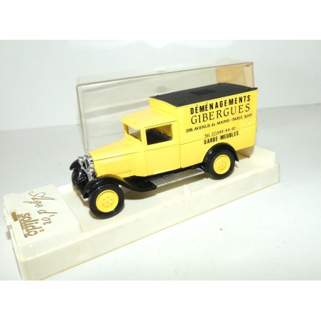 CITROEN C4F DEMENAGEMENT GIBERGUES SOLIDO 1:43