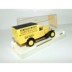 CITROEN C4F DEMENAGEMENT GIBERGUES SOLIDO 1:43