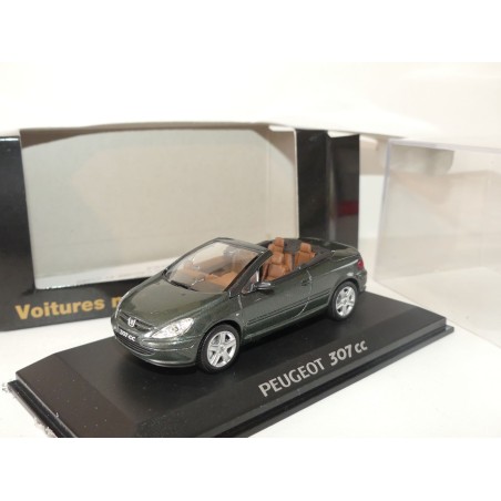 PEUGEOT 307 CC Phase 1 Vert NOREV 1:43