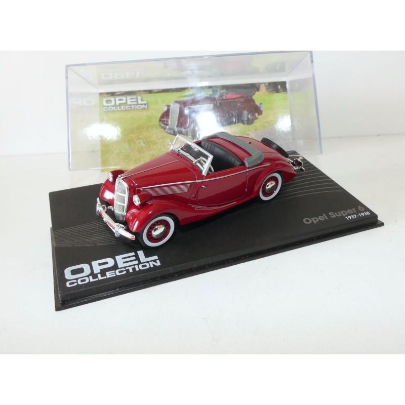 OPEL SUPER 6 1937-1938 Bordeaux ALTAYA 1:43