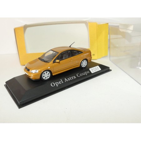 OPEL ASTRA COUPE G 2000 Ocre MINICHAMPS 1:43