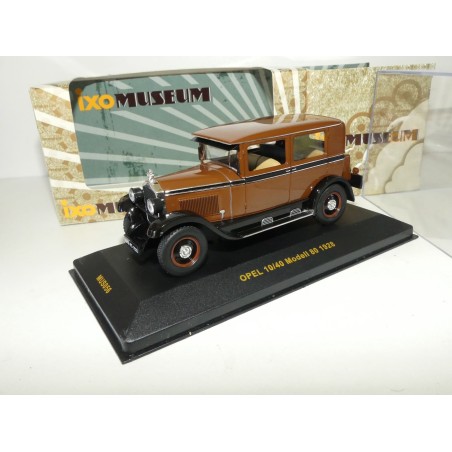 OPEL 10/40 MODELL 80 1928 Marron IXO MUS056 1:43