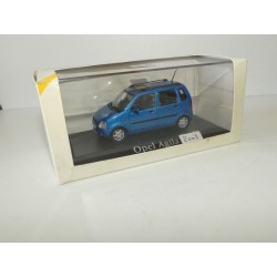 OPEL AGILA A 2001 Bleu MINICHAMPS 1:43