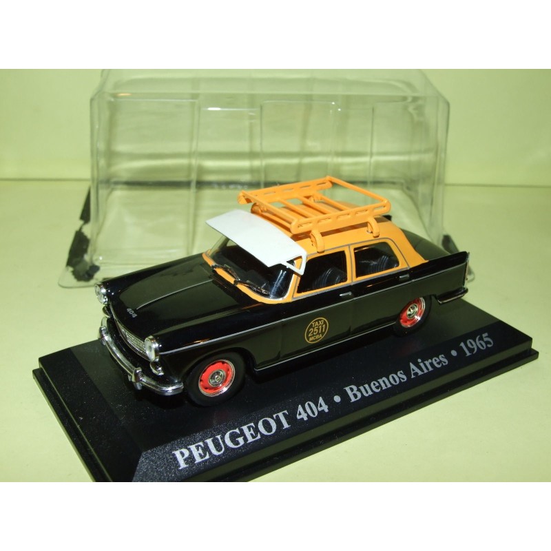 PEUGEOT 404 TAXI DE BUENOS AIRES 1965 ALTAYA 1:43 blister