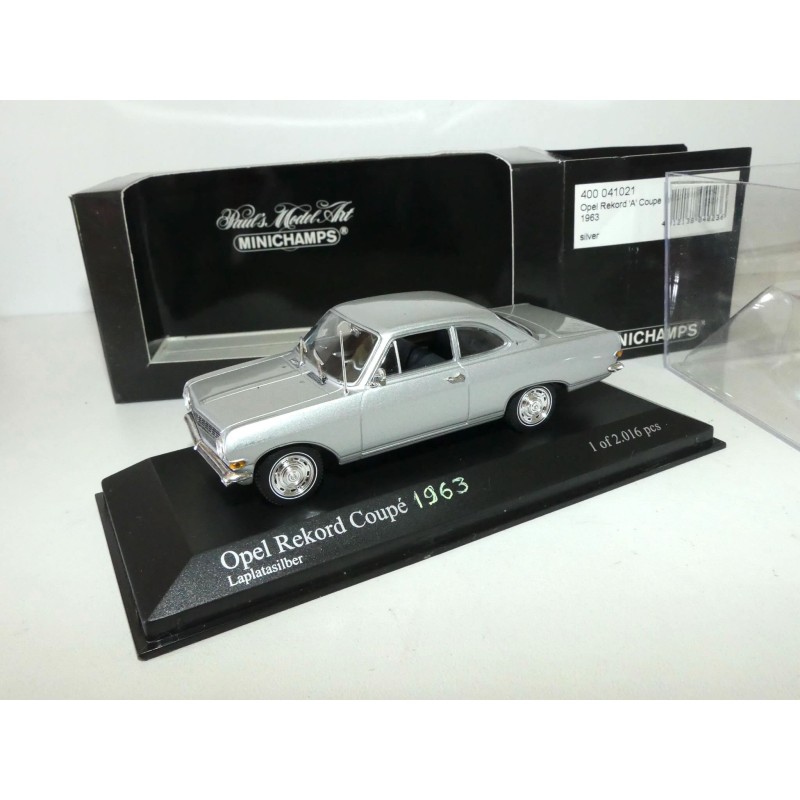 OPEL REKORD A COUPE 1963 Gris MINICHAMPS 1:43