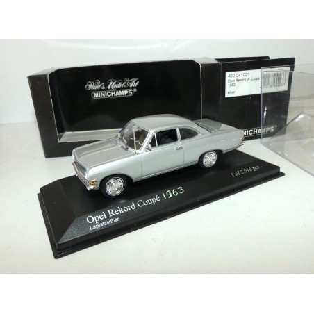 OPEL REKORD A COUPE 1963 Gris MINICHAMPS 1:43