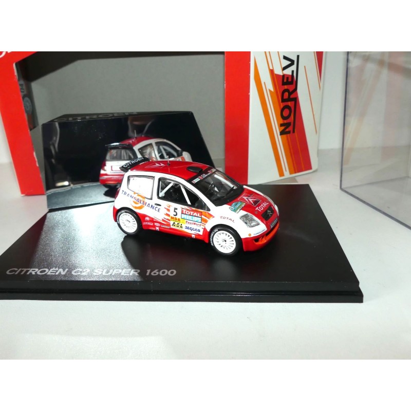 CITROEN C2 RALLYE LYONS CHARBONNIÈRES 2004 HENRY NOREV 1:43