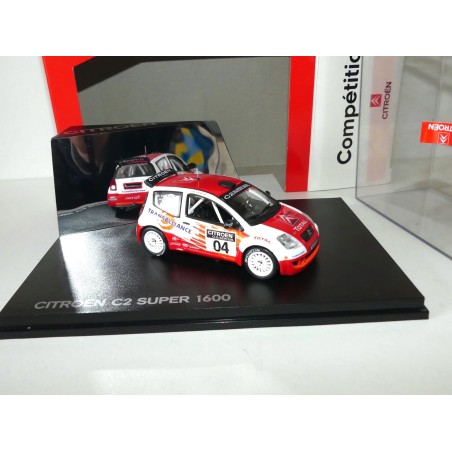 CITROEN C2 SUPER 1600 RALLYE 2004 P. HENRY NOREV 1:43 modèle de présentation