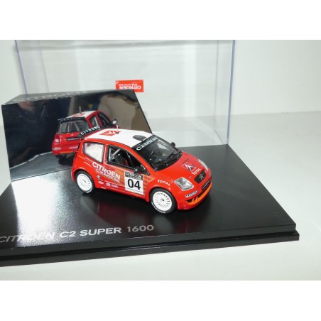 CITROEN C2 SUPER 1600 RALLYE 2004 P. HENRY NOREV 1:43 modèle de présentation