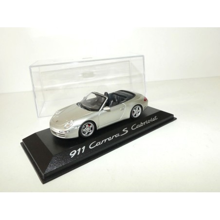 PORSCHE 911 CARRERA S CABRIOLET 997 Gris MINICHAMPS 1:43