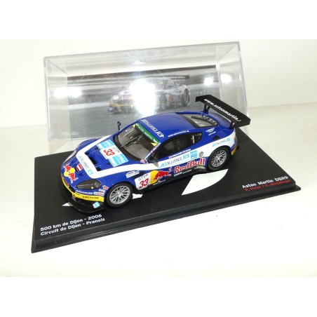 ASTON MARTIN DBR9 500 Km DE DIJON 2006 P. PETER ALTAYA 1:43 2Ã¨me socle fendu