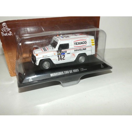 MERCEDES 280 GE RALLYE A DAKR 1983 J. ICKX NOREV 1:43 1er blister