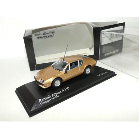 RENAULT ALPINE A310 1976 Copper MINICHAMPS