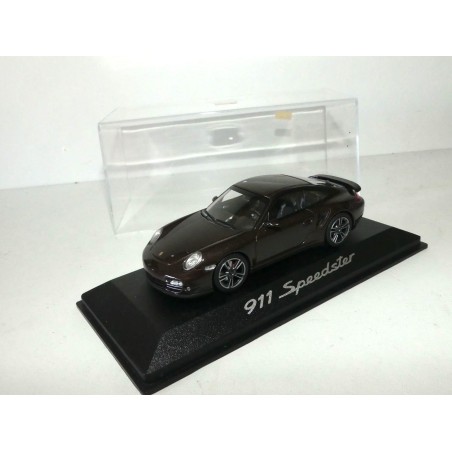 PORSCHE 911 TURBO 997 Marron MINICHAMPS 1:43