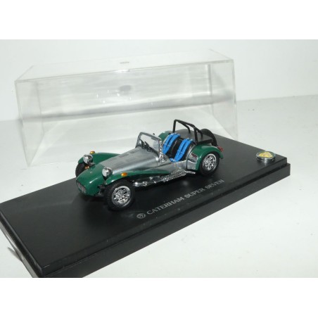 CATERHAM SUPER SEVEN Argent et Vert KYOSHO 1:43