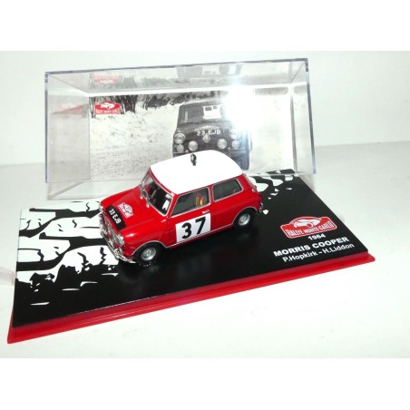 AUSTIN MINI COOPER RALLYE MONTE CARLO 1964 P. HOPKIRK ALTAYA 1:43 1er 