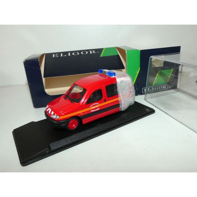 PEUGEOT PARTNER POMPIERS MAINE ET LOIRE ELIGOR 100699 1:43