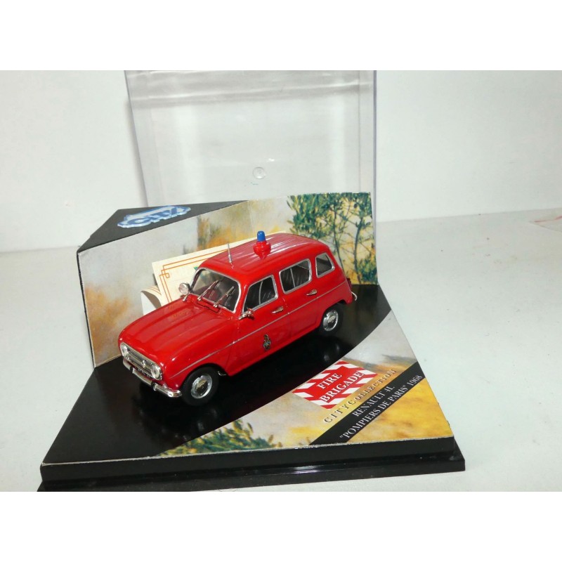 RENAULT 4L POMPIERS DE PARIS 1968 VITESSE CS007 1:43