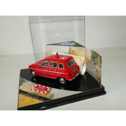 RENAULT 4L POMPIERS DE PARIS 1968 VITESSE CS007 1:43