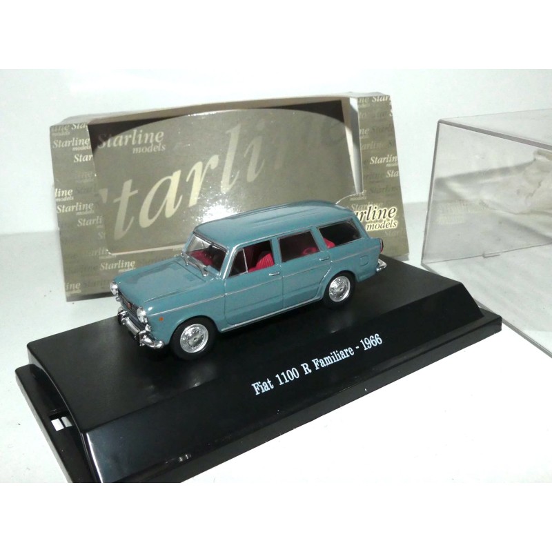 FIAT 1100 R FAMILIALE 1966 Gris Bleu STARLINE 1:43